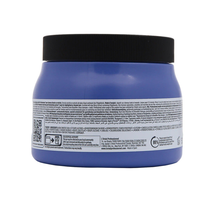 ماسک مو بلوند لورال حفاظت و احیای موی بلوند | L'Oreal Professionnel Blondifier Mask