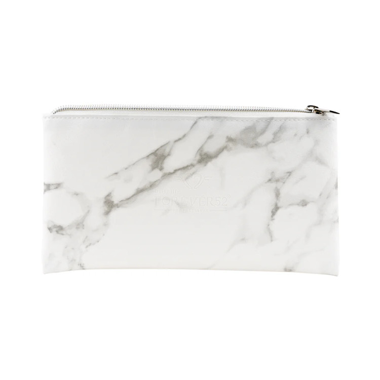 ست براش ۱۰ عددی فوراور۵۲ ماربل همراه کیف | Forever52 Quintessential Marble Base 10 Pieces Brush Set - XZ009