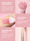 براش رژگونه مایع شیگلم پنجه گربه ای | Sheglam Color Bloom Liquid Blus Brush
