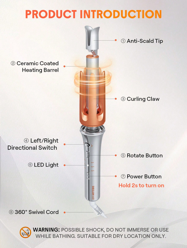 فر کننده مو شیگلم | Sheglam It-Curl One-Touch Instant Curler