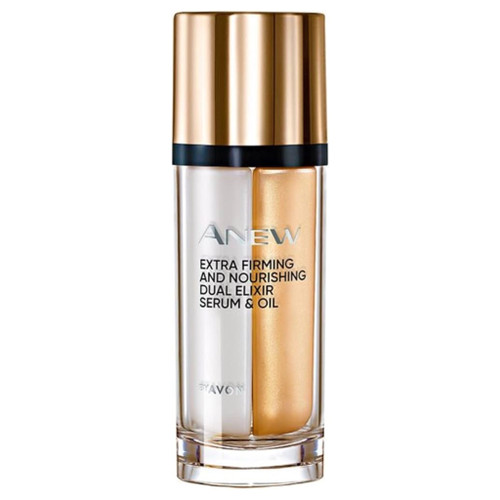 دابل سرم سفت کننده پوست آون | Avon Anew Extra Firming And Nourishing Dual Elixir Serum And Oil