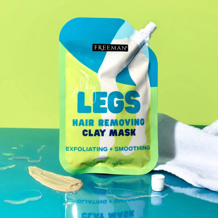 ماسک مو بر خاک رس فریمن | Freeman legs Hair removing clay mask