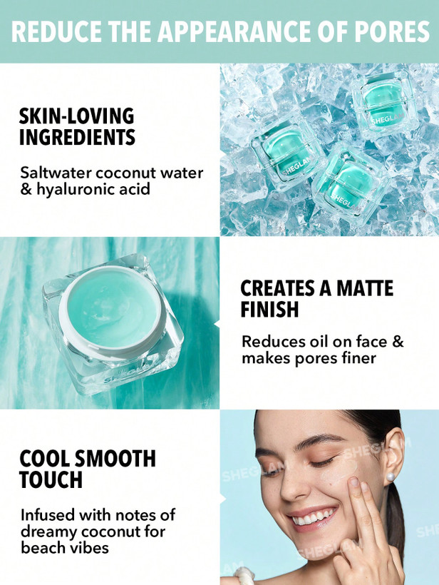 پرایمر یخی شیگلم | Sheglam Glacier Glo Smoothing Primer