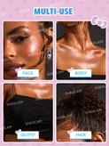 بادی میست هایلایتر هلو کیتی شیگلم | Sheglam Hello Kitty|SHEGLAM Bow-Utiful Highlighting Body Mist-Kitty Glow