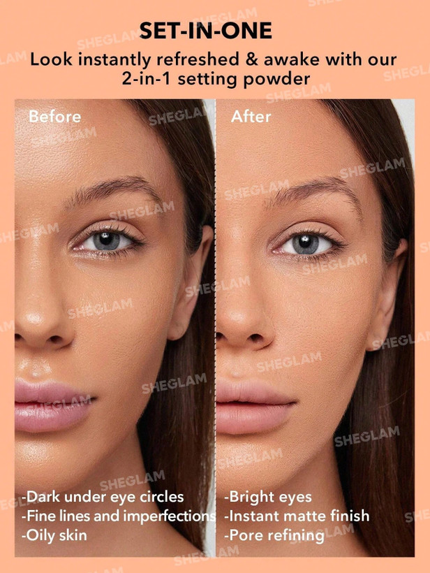 پودر فیکس دو منظوره شیگلم | Sheglam Insta-Ready Face & Under Eye Setting Powder Duo اورجینال را میتوانید از بهارشاپ بیوتی (BaharShopBeauty.ir) تهیه کنید.