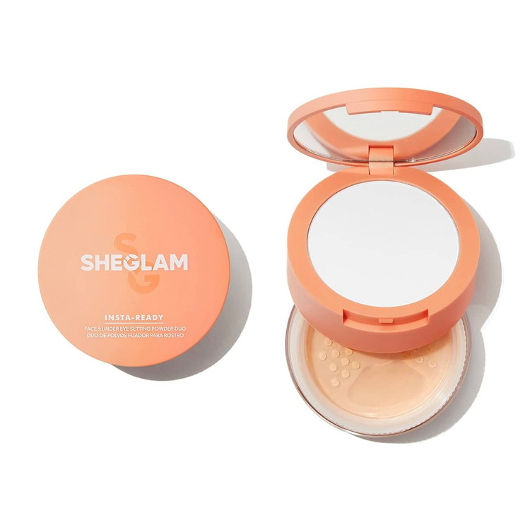پودر فیکس دو منظوره شیگلم | Sheglam Insta-Ready Face & Under Eye Setting Powder Duo اورجینال را میتوانید از بهارشاپ بیوتی (BaharShopBeauty.ir) تهیه کنید.