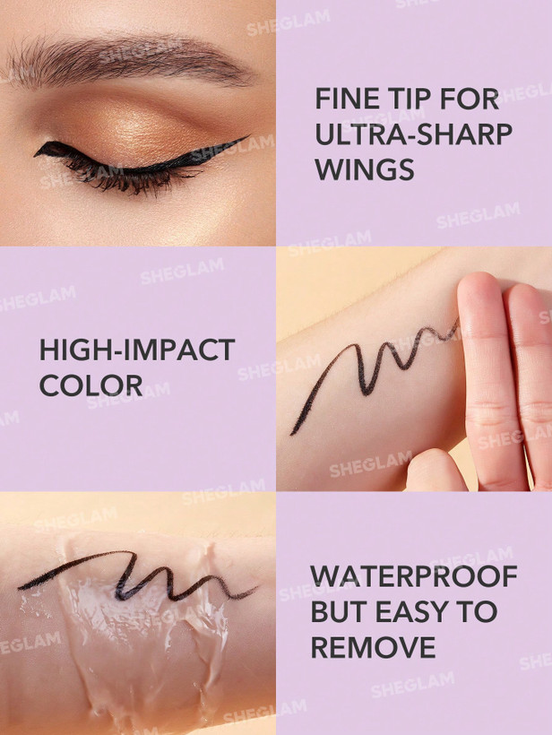 خط چشم اترنال بیوتی شیگلم | Sheglam Eternal Beauty Liquid Eyeliner اورجینال را میتوانید از بهارشاپ بیوتی (BaharShopBeauty.ir) تهیه کنید.
