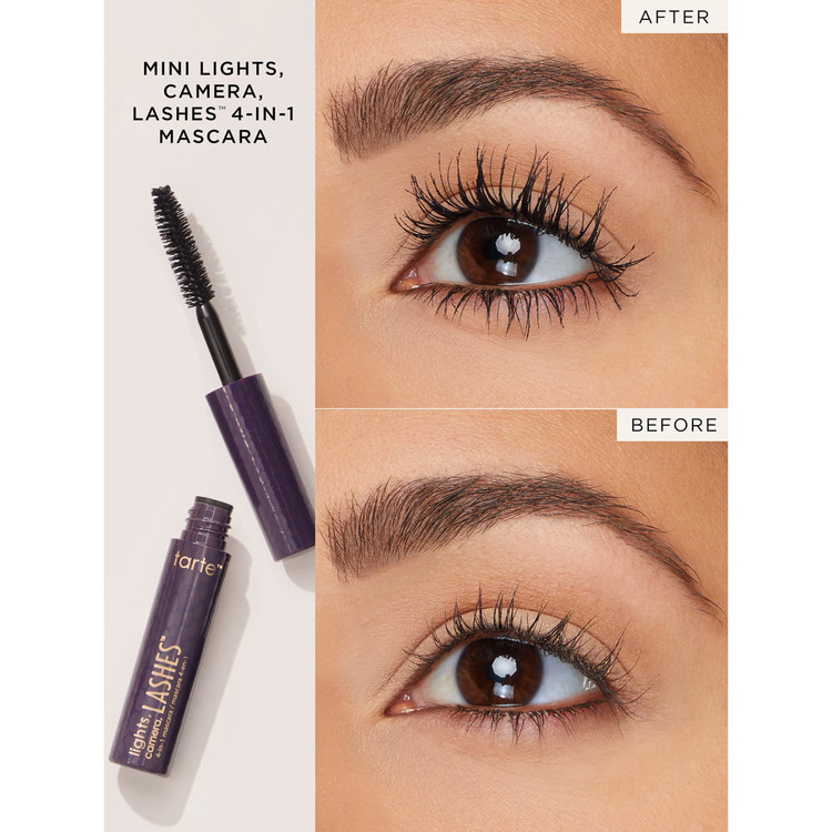 پالت سایه و ریمل چشم تارت | Tarte Lights, Camera, Lashes Vanity Palette اورجینال را میتوانید از بهارشاپ بیوتی (BaharShopBeauty.ir) تهیه کنید.