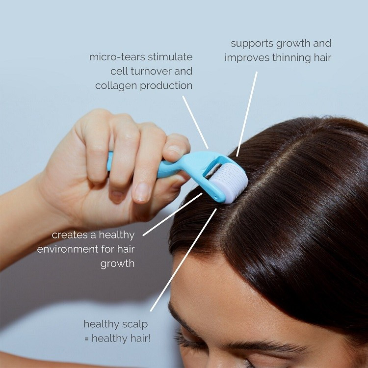 درمارولر کف سر هیربرست | Hairburst Derma Scalp Roller اورجینال را میتوانید از بهارشاپ بیوتی (BaharShopBeauty.ir) تهیه کنید.