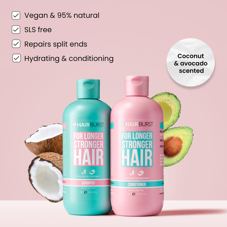 شامپو و نرم کننده تقویت کننده هیربرست | Hairburst Shampoo & Conditioner for Longer, Stronger Hair اورجینال را میتوانید از بهارشاپ بیوتی (BaharShopBeauty.ir) تهیه کنید.