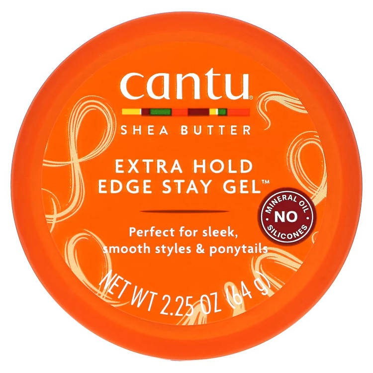 ژل مو شی باتر کنتو | Cantu Shea Butter Extra Hold Edge Stay Gel اورجینال را میتوانید از بهارشاپ بیوتی (BaharShopBeauty.ir) تهیه کنید.