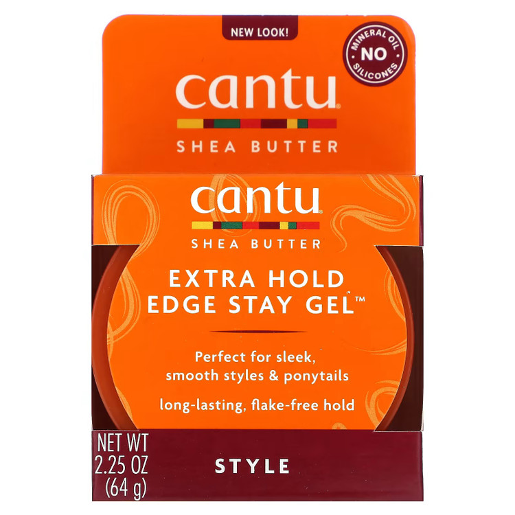 ژل مو شی باتر کنتو | Cantu Shea Butter Extra Hold Edge Stay Gel اورجینال را میتوانید از بهارشاپ بیوتی (BaharShopBeauty.ir) تهیه کنید.
