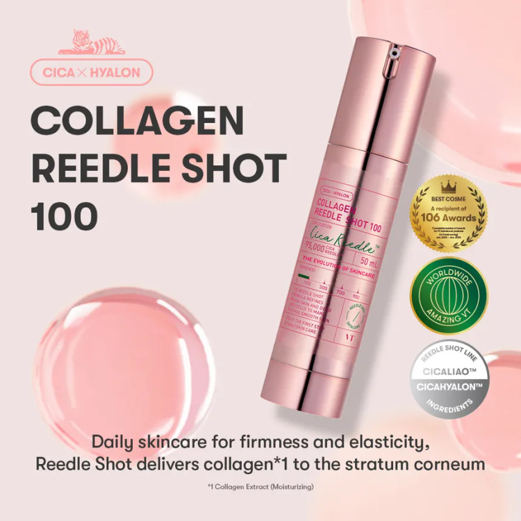سرم کلاژن ریدل شات ۱۰۰ وی تی | VT Collagen Reedle Shot 100 اورجینال را میتوانید از بهارشاپ بیوتی (BaharShopBeauty.ir) تهیه کنید.