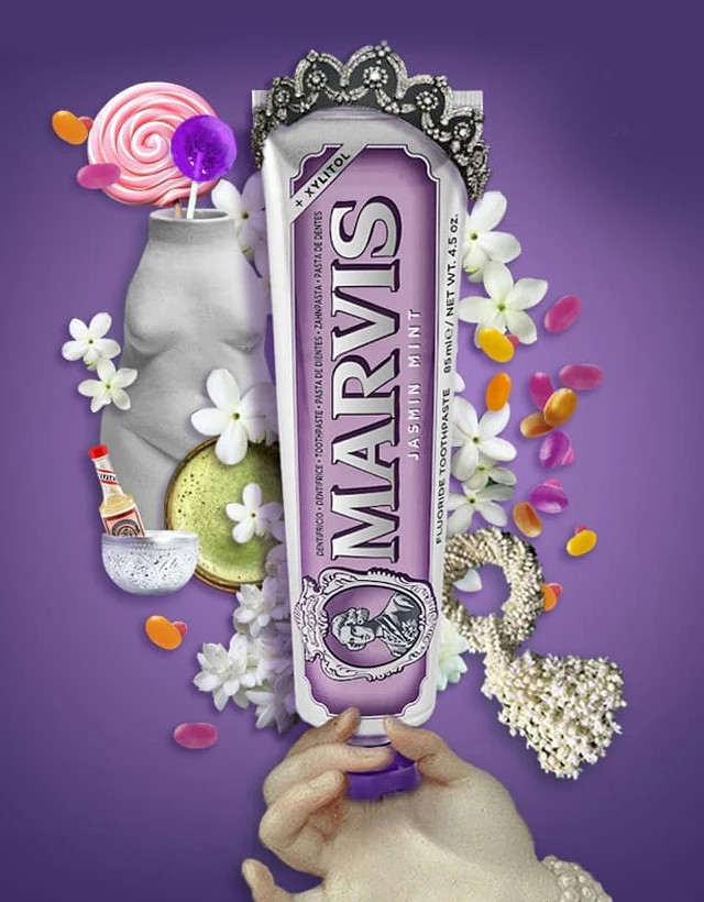 خمیر دندان مارویس یاس و نعناع