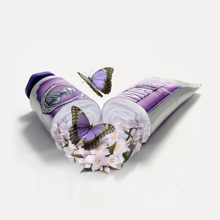 خمیر دندان مارویس رنگ بنفش