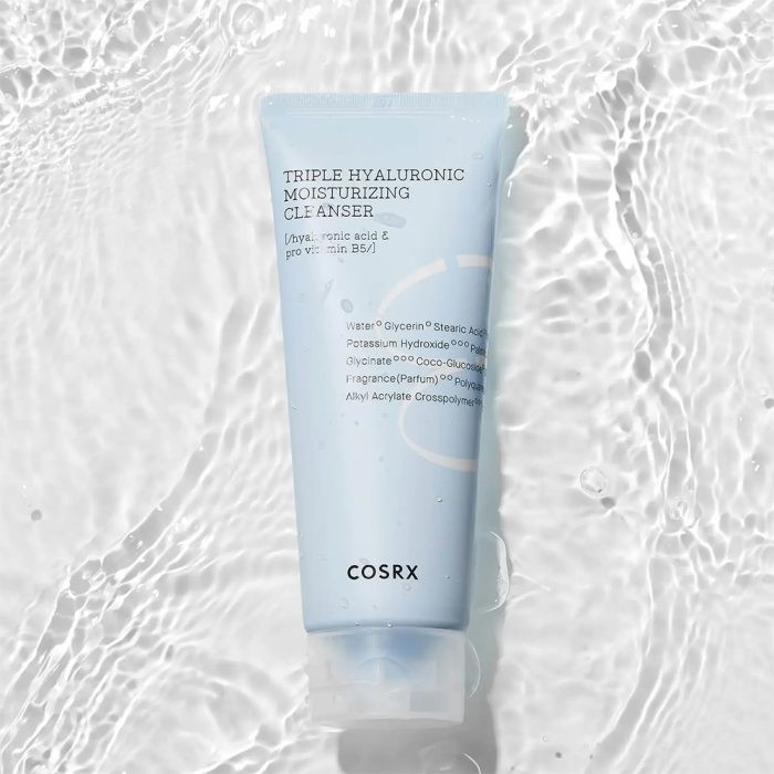 Cosrx triple Hyaluronic all skin types Facial cleanser