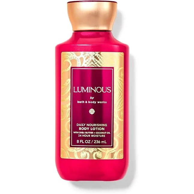 Bath & Body Works luminous body lotion