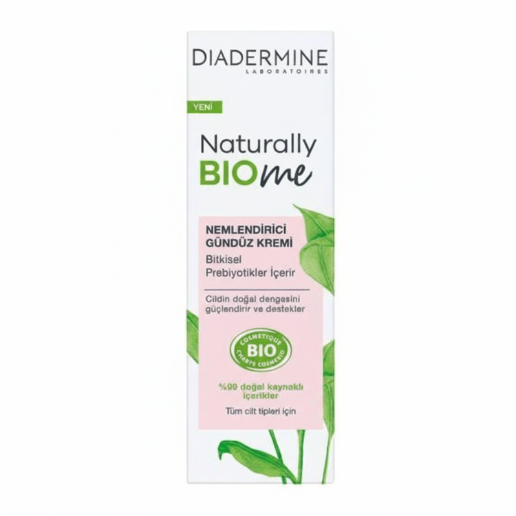 کرم مرطوب کننده روز مدل NATURALLY BIO ME دیادرمین