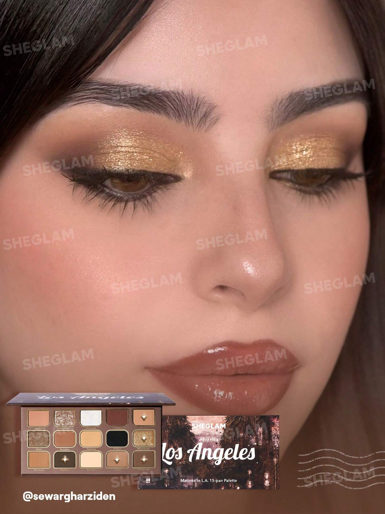 پالت سایه چشم 15 رنگ مدل Matinee In L A شیگلم