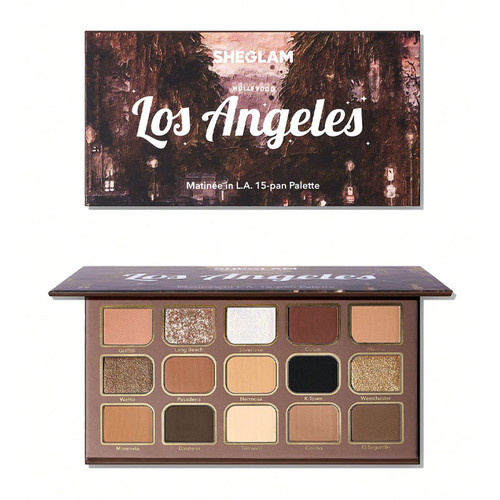 پالت سایه چشم 15 رنگ مدل Matinee In L A شیگلم