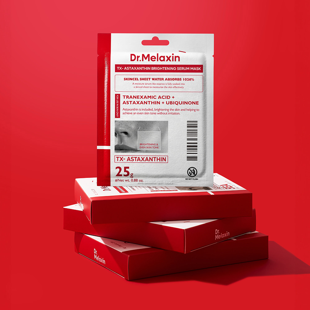 Dr.Melaxin TX Astaxanthin Whitening Serum Mask Pack