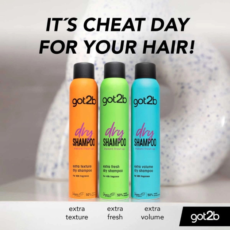 شامپو خشک Extra Volume گات تو بی