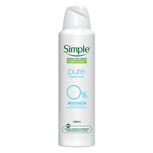 اسپری ضد تعریق مدل pure سیمپل