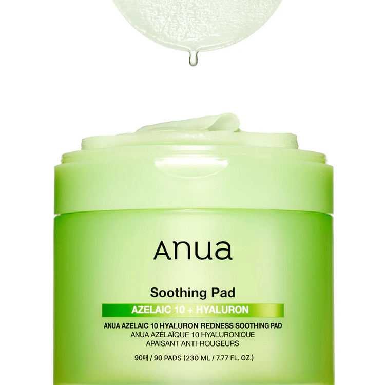 پد تونر آزلائیک اسید 10 درصد و هیالورون آنوا