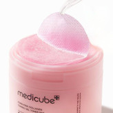 پد تونر ژلی PDRN و کلاژن صورتی مدی کیوب