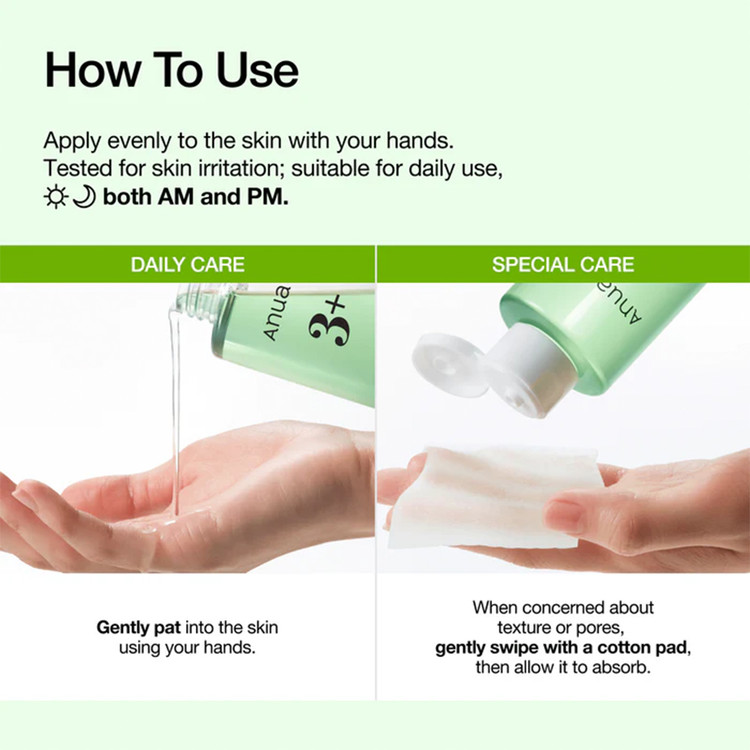 Anua Azelaic Acid 3 Cica Skin Clarifying Toner