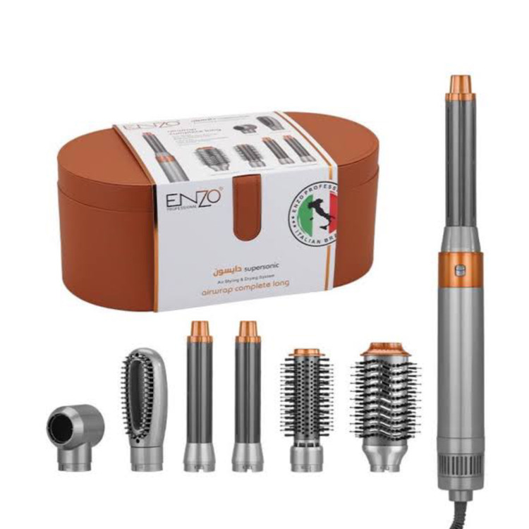 Enzo 6 in 1 Multi-Functional Hair Styler Set | EN-4133