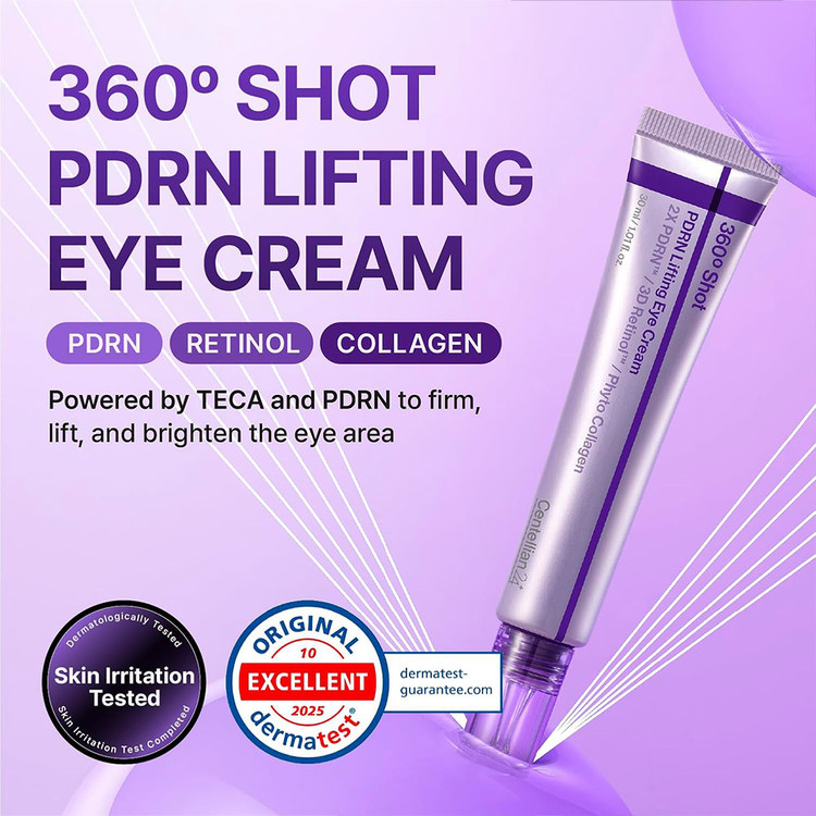 کرم دور چشم لیفتینگ و ضد چروک PDRN 360 سنتلیان 24