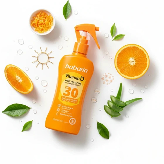 اسپری ضدآفتاب SPF 30 ویتامین D باباریا