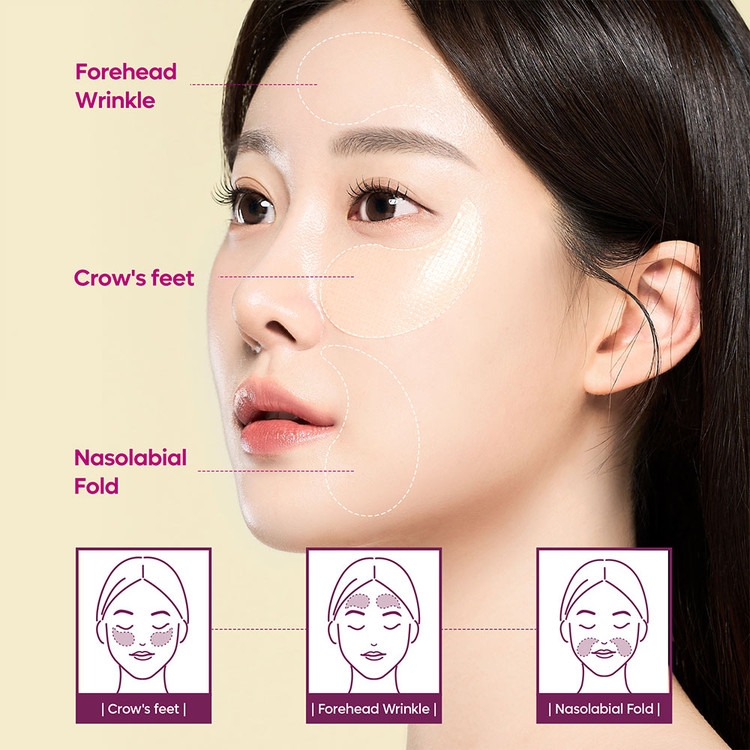 پچ زیر چشم کلسیم ضد چروک قوی و روشن کننده دکتر ملاکسین